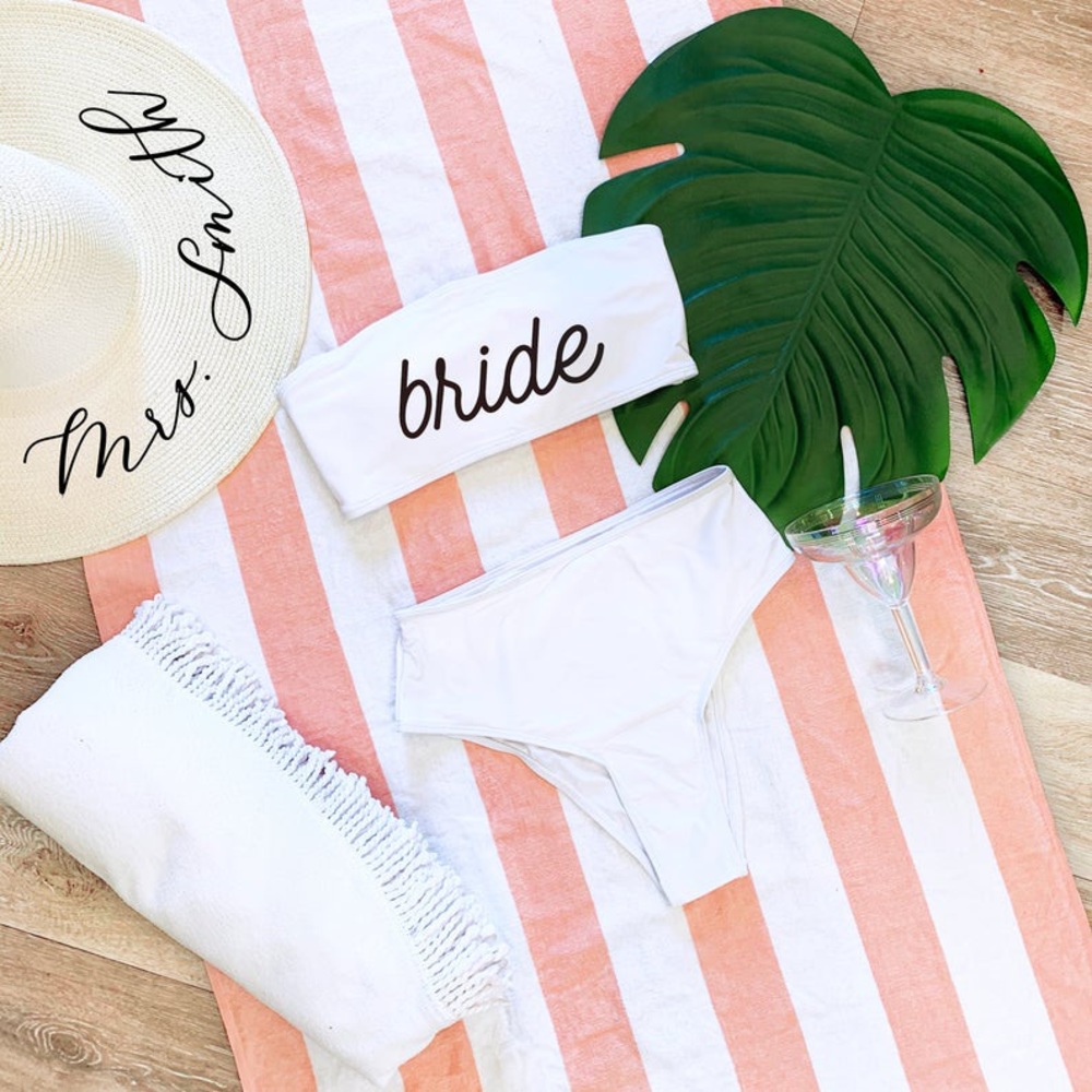 White Bride Bikini